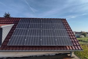 6,5 kwp als Ost / West Ausrichtung zur Unterstützung einer Wärmepumpe